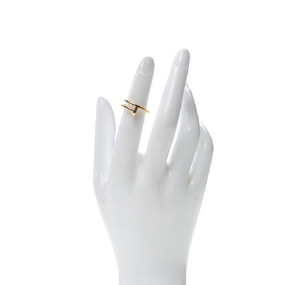 Cartier 18K Yellow Gold Small Juste Un Clou Ring 50 5.25 2 of 7