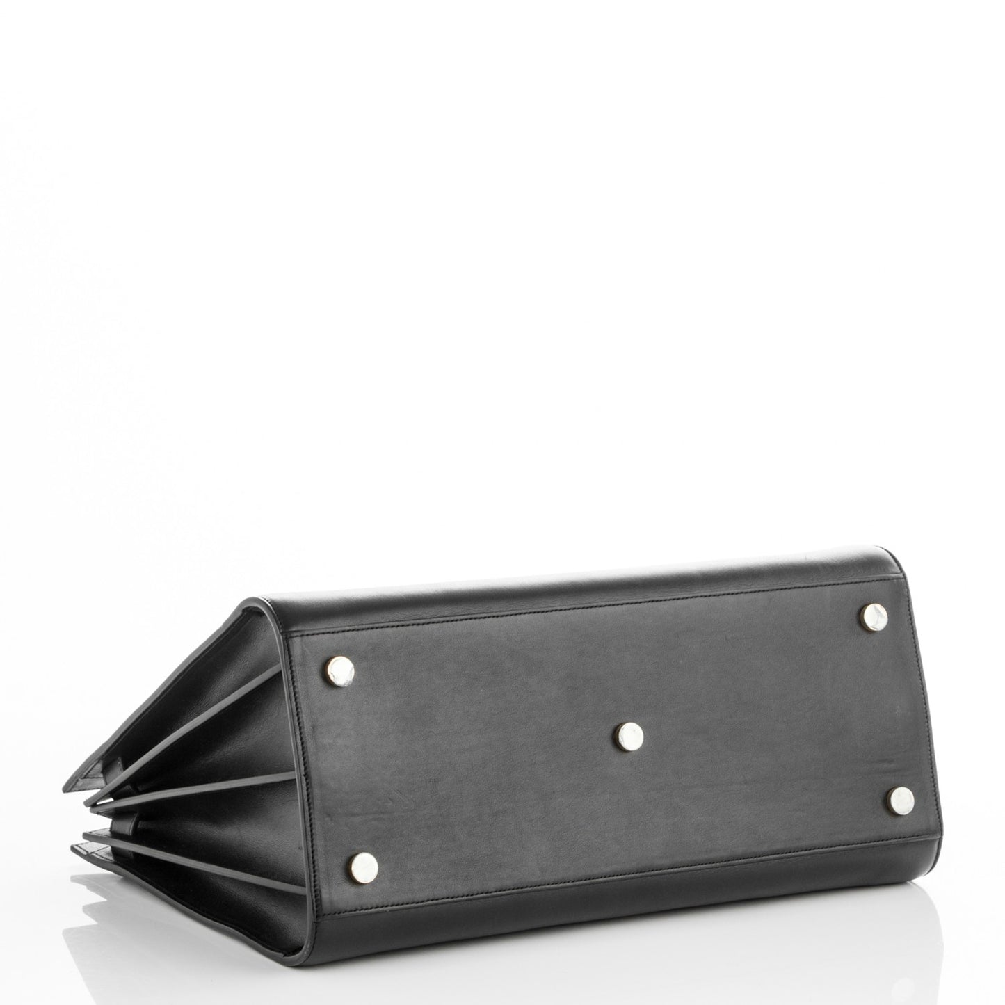 Calfskin Large Sac De Jour Carryall Black