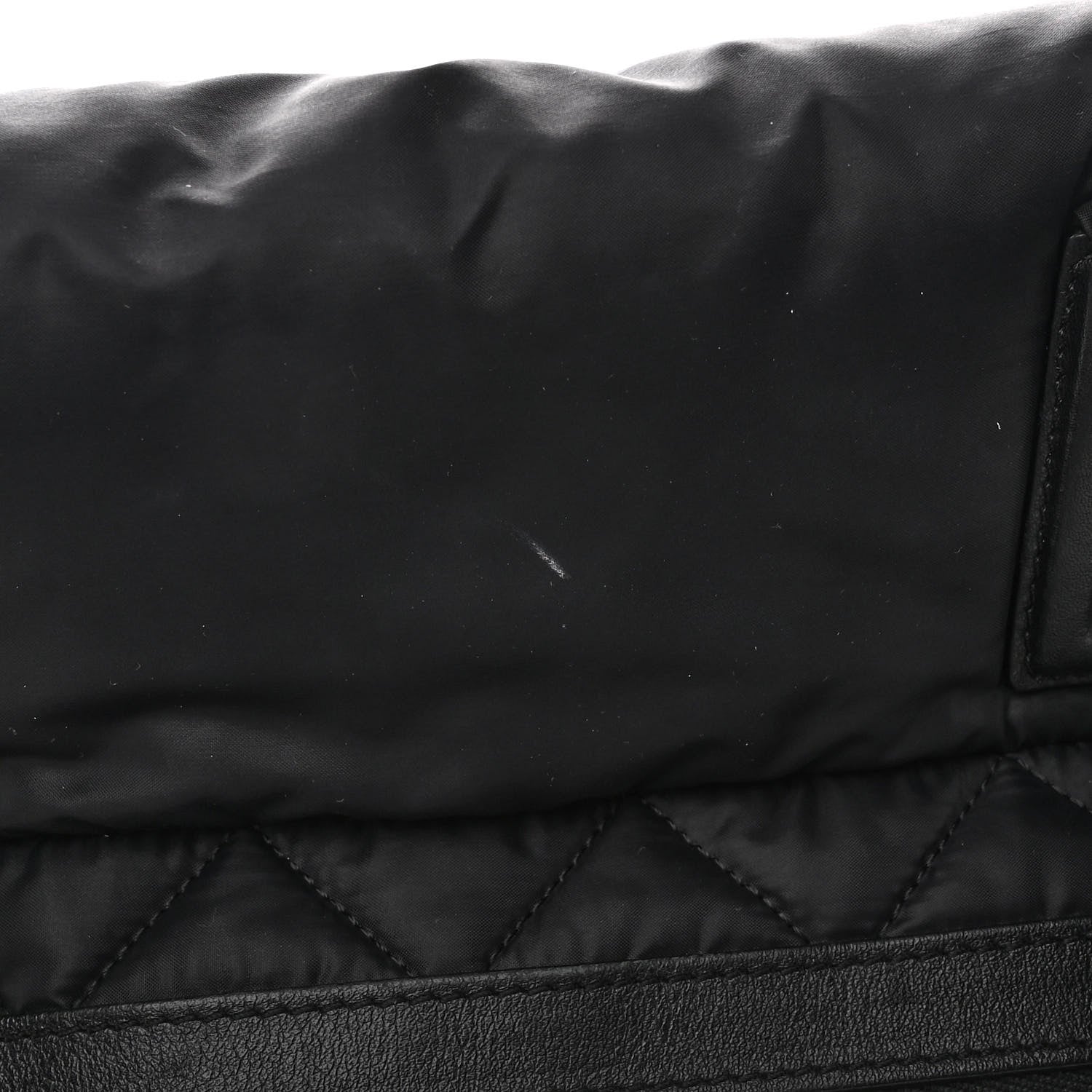 Chanel Nylon Quilted Large Coco Cocoon Tote Black 12 of 12