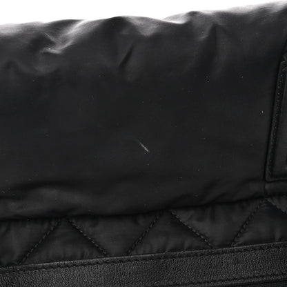 Chanel Nylon Quilted Large Coco Cocoon Tote Black 12 of 12