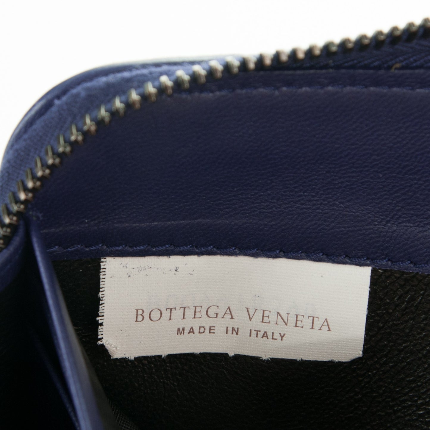 Nappa Intrecciato Zip Around Wallet Pacific
