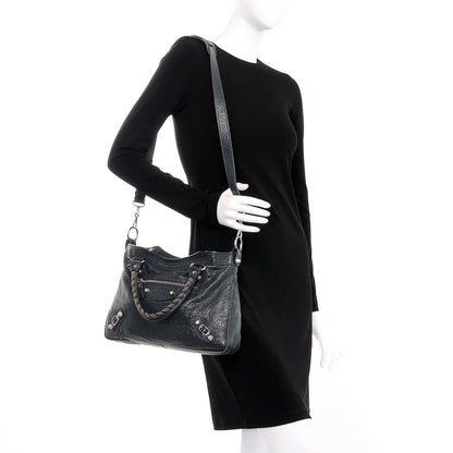 Balenciaga Agneau Giant 12 Silver Hardware Town Gris Tarmac 2 of 8