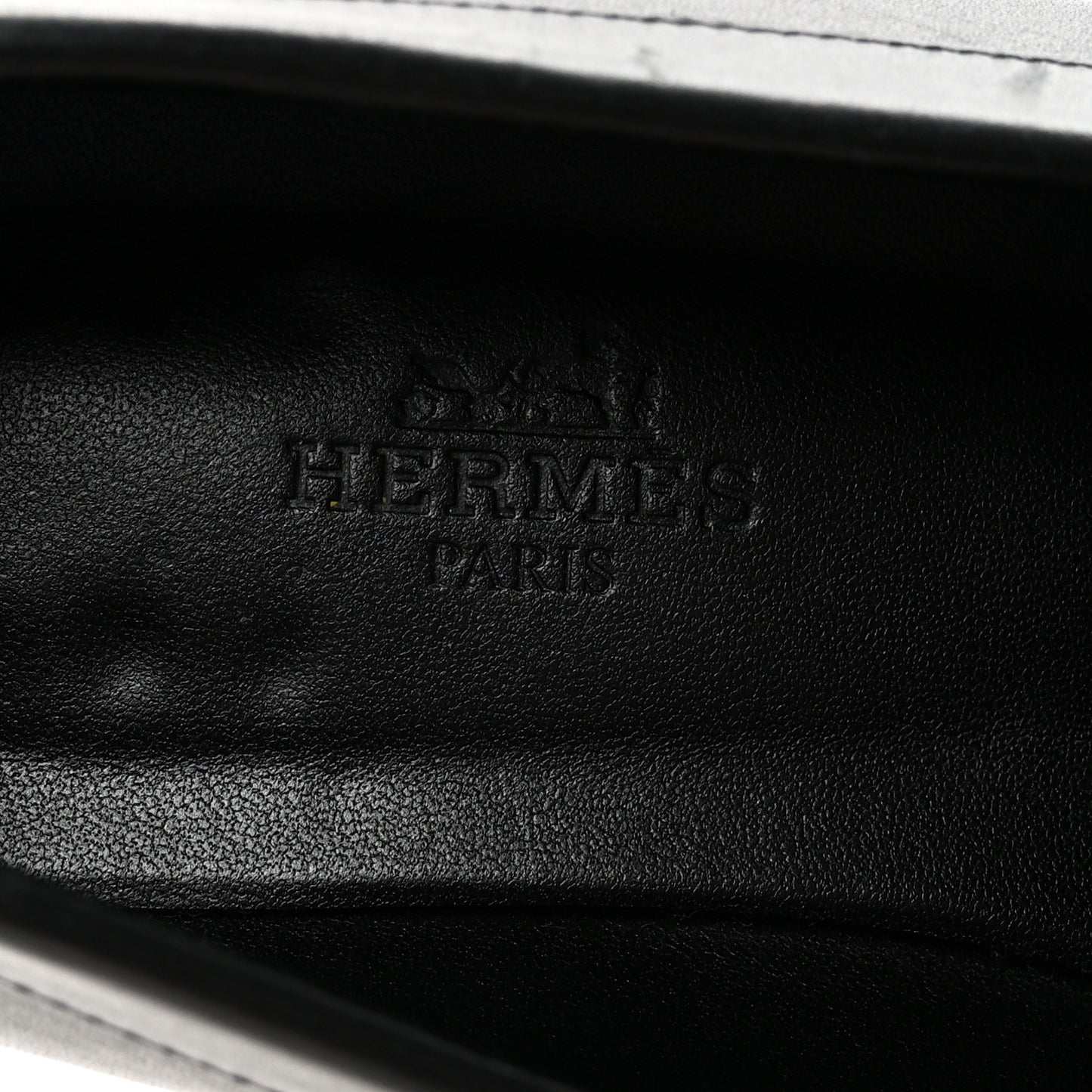 Calfskin Womens Faubourg Loafers 36.5 Black