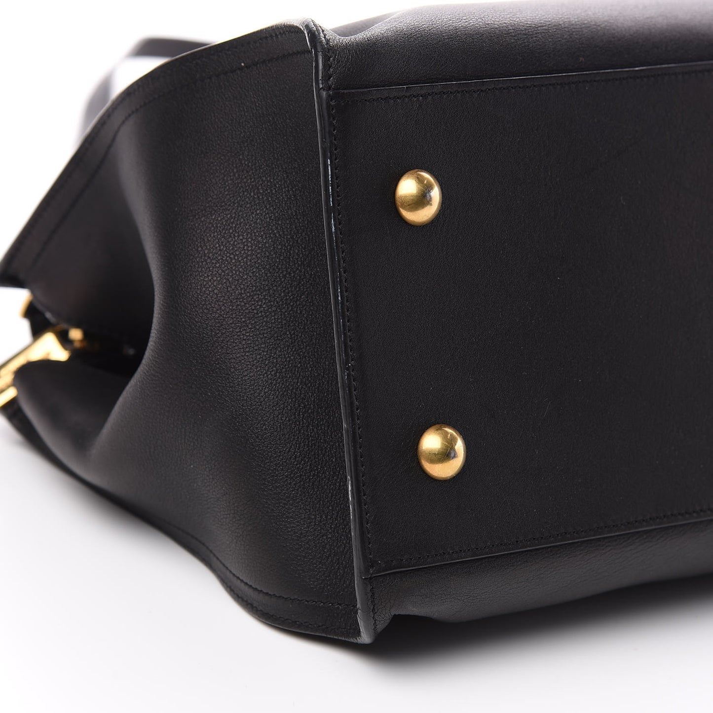 Calfskin Small Classic Y Cabas Black