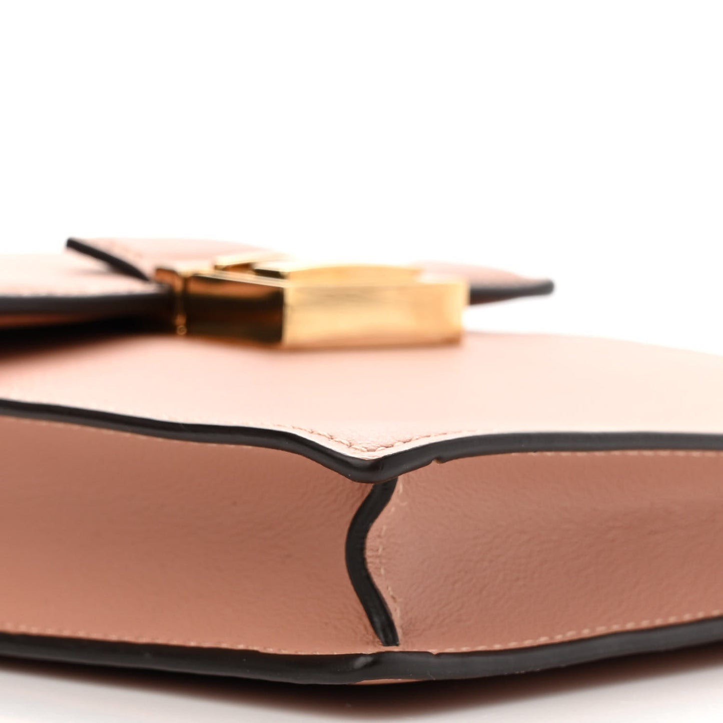 Vitello Grace Matte Kan U Vertical Wallet On Chain Rosa Bourbon
