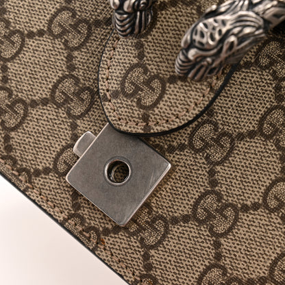 Gucci GG Supreme Monogram Small Dionysus Shoulder Bag Black 12 of 12