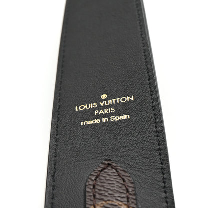 Louis Vuitton Monogram Bandouliere Shoulder Strap Black 4 of 5