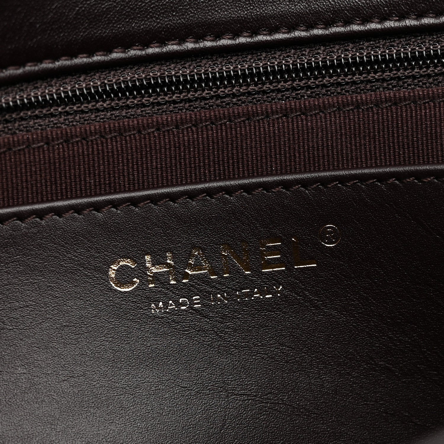 Chanel Lambskin Quilted Medium Pillow Crush Flap Bag Dark Brown 5 of 10