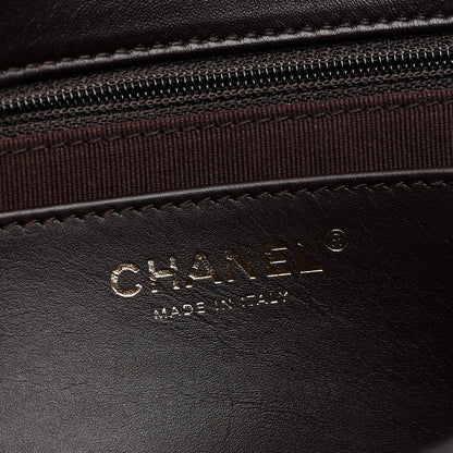 Chanel Lambskin Quilted Medium Pillow Crush Flap Bag Dark Brown 5 of 10