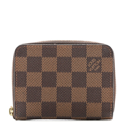 Louis Vuitton Damier Ebene Zippy Coin Purse 1 of 7