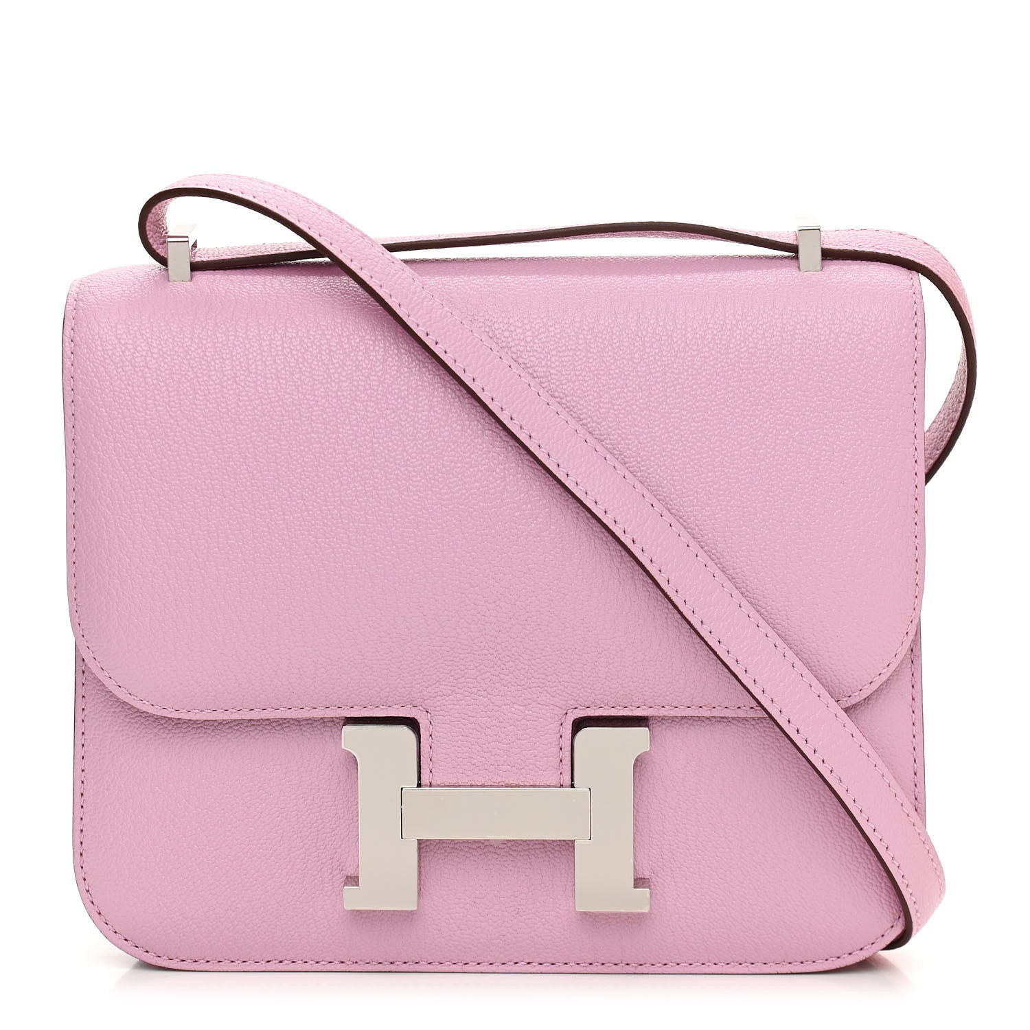 Hermes Chevre Mysore Verso Constance 18 Mauve Sylvestre Rouge Exotique 1 of 11