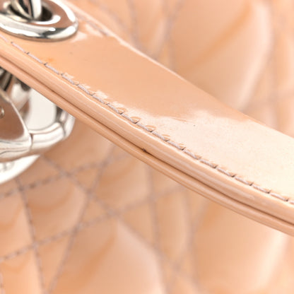 Christian Dior Patent Cannage Medium Lady Dior Rose Clair 13 of 15