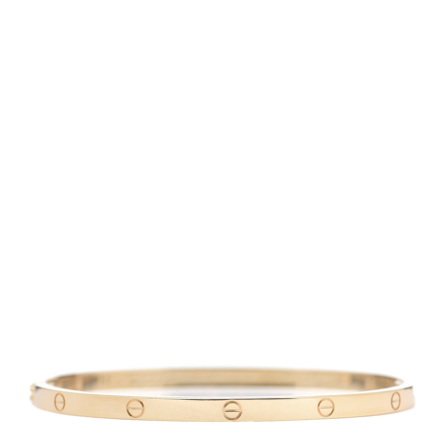 Cartier 18K Yellow Gold Small LOVE Bracelet 17 3 of 7