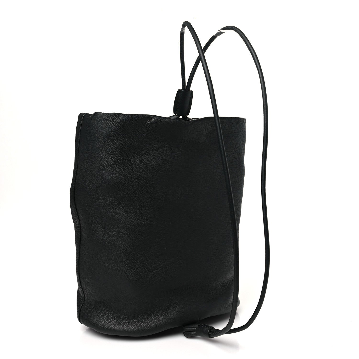 The Row Grained Calfskin Joe Backpack Black 3 of 9