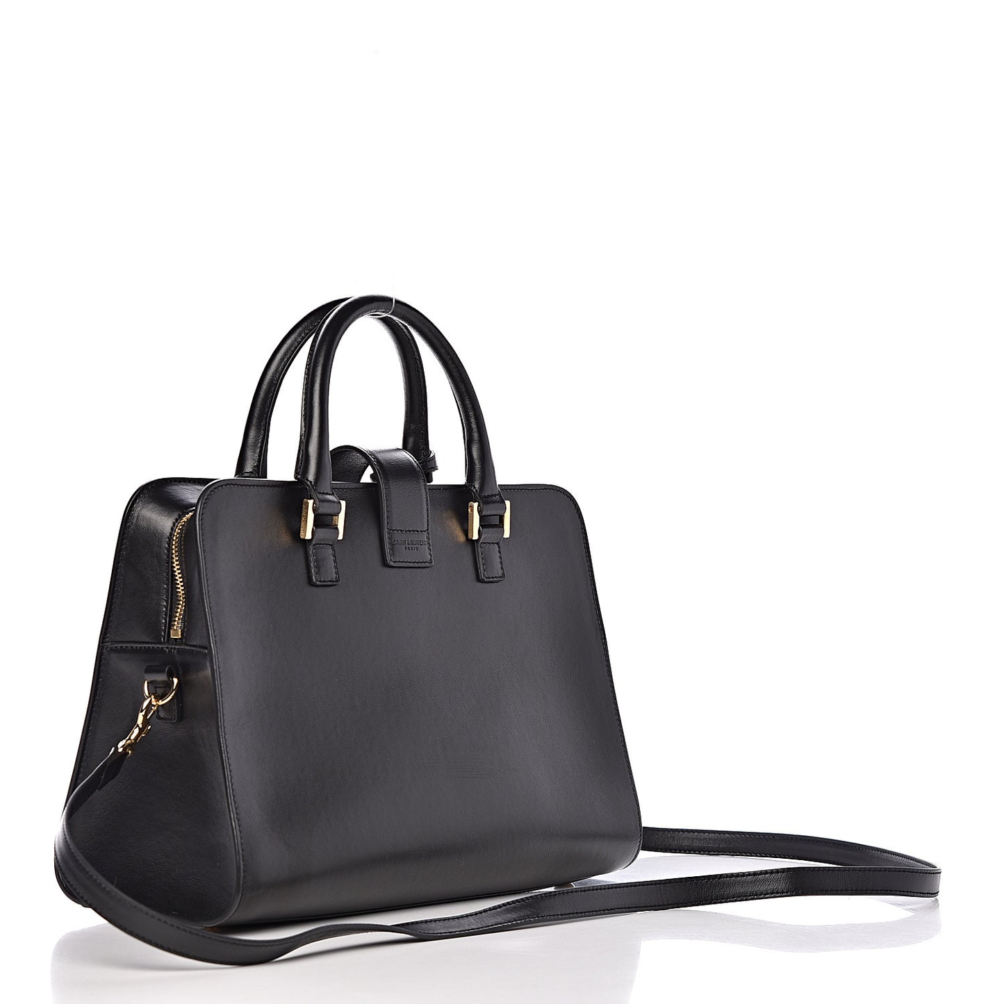 Smooth Calfskin Small Monogram Cabas Black
