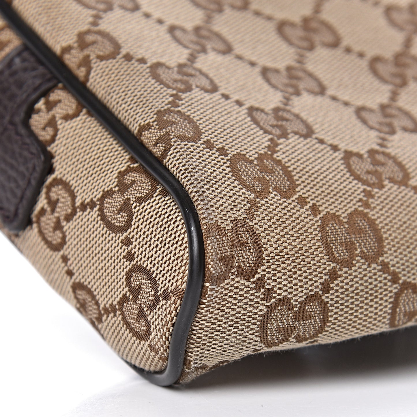 Monogram Belt Bag Dark Brown
