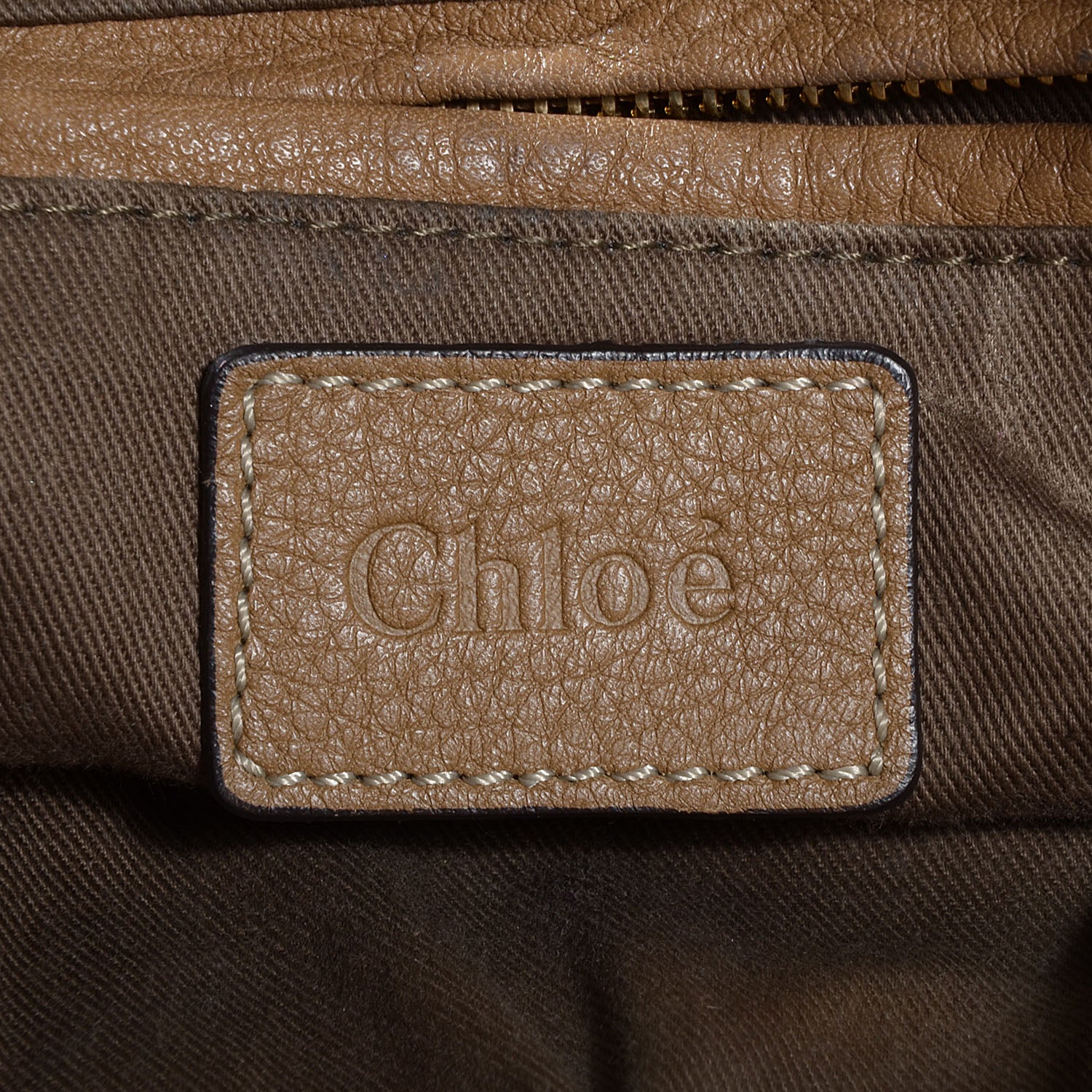 Chloe Calfskin Medium Marcie Satchel Nut 6 of 8