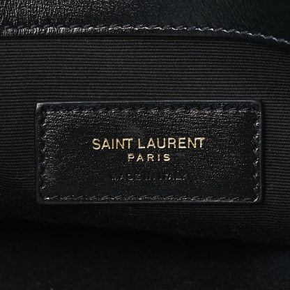 Saint Laurent Suede Leopard Print Toy Shopping Tote Naturale 6 of 10