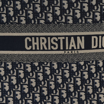 Christian Dior Oblique Large Book Tote Blue Multicolor 8 of 13