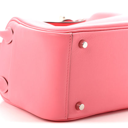 Hermes Swift Mini Lindy 20 Rose Ete 9 of 11