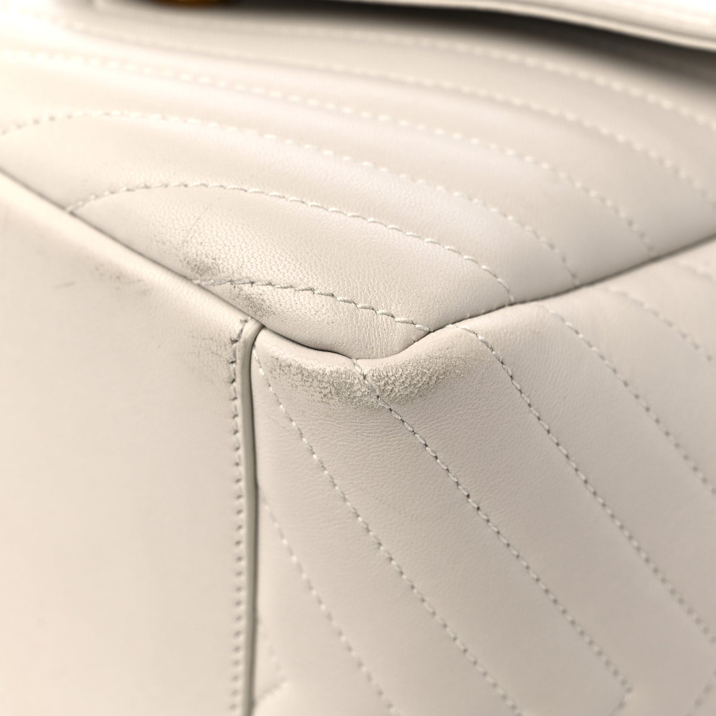 Lambskin Matelasse Monogram Joe Backpack Cream