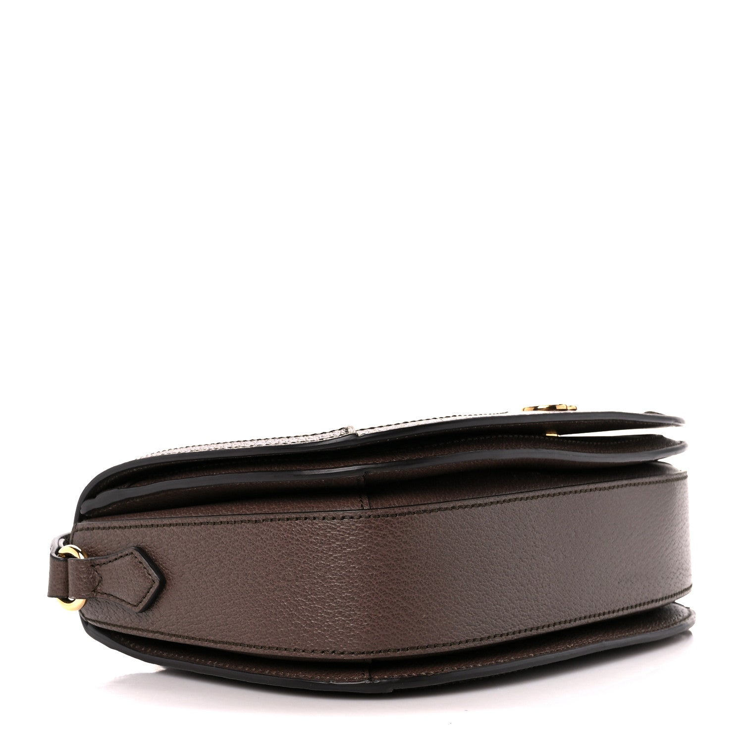 Gucci GG Supreme Monogram Web Small Ophidia Flap Messenger Bag Brown 3 of 12