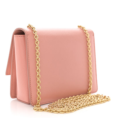 Salvatore Ferragamo Hammered Calfskin Mini Vara Bow Crossbody Bag Pink 3 of 15