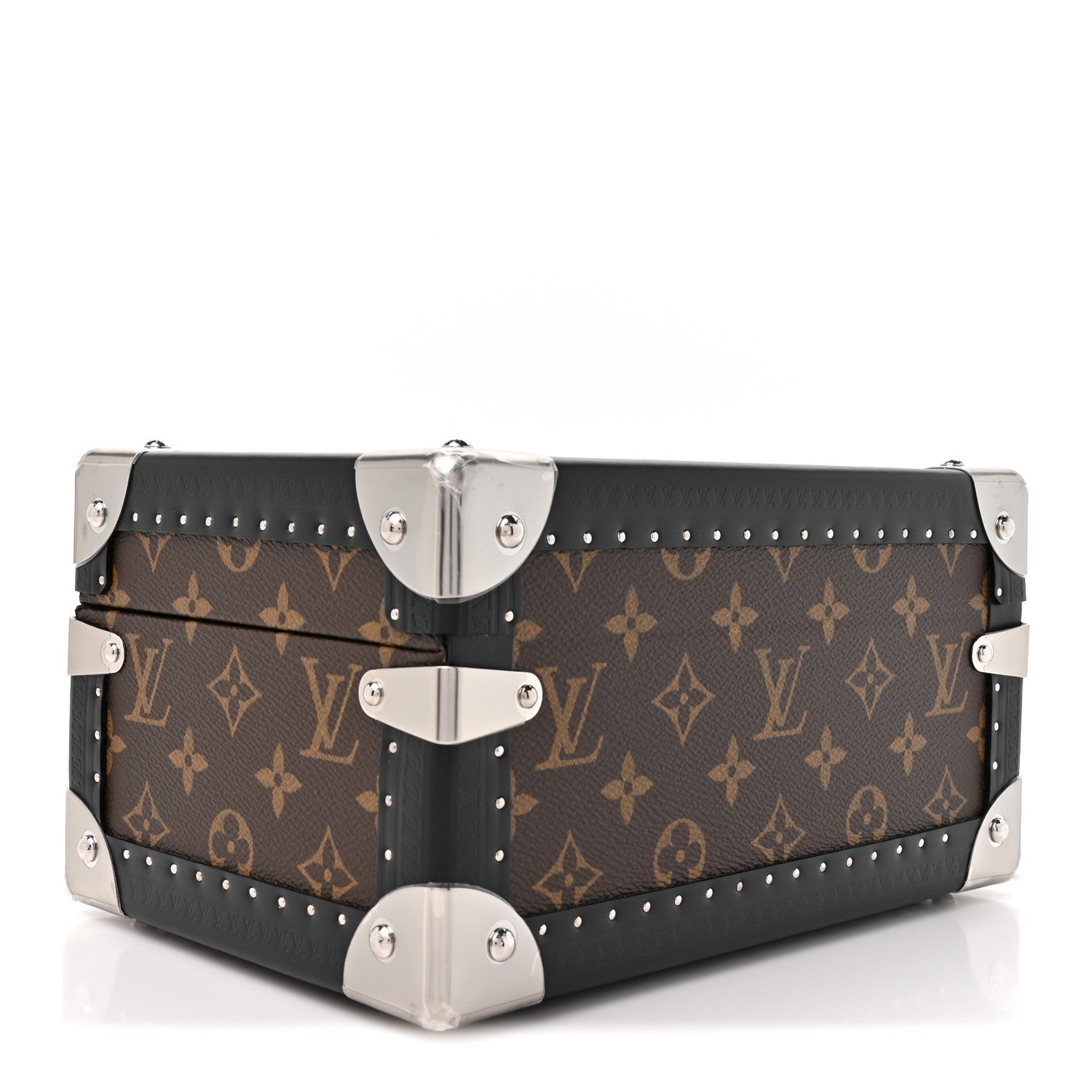 Louis Vuitton Monogram Macassar Coffret Tresor 24 Jewelry Case 3 of 8