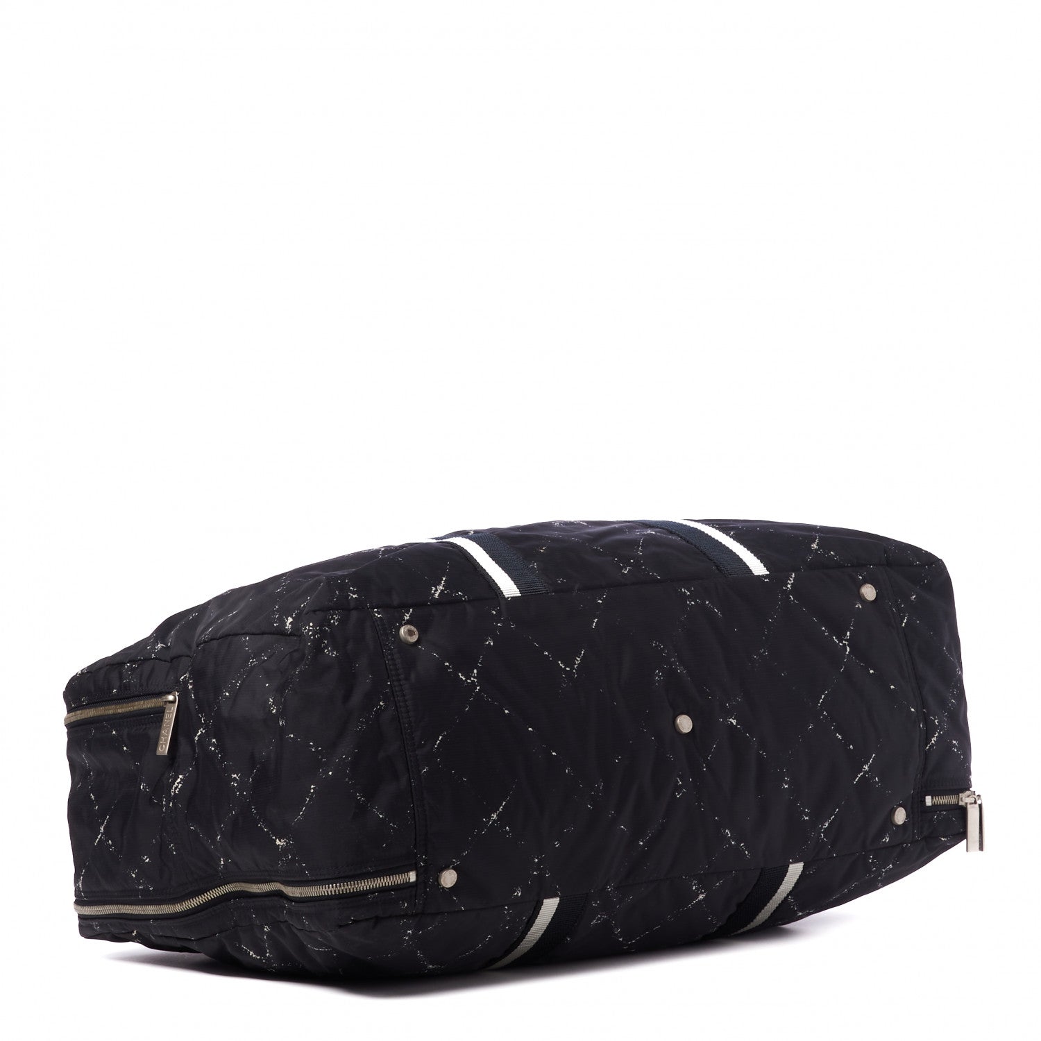 Chanel Nylon Travel Boston Black 3 of 10