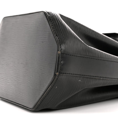 Louis Vuitton Epi Sac D'epaule Black 9 of 16