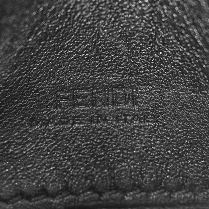 Fendi X JOSHUA VIDES Nappa Vitello King FF Embossed Nano Baguette Charm White Black 5 of 10