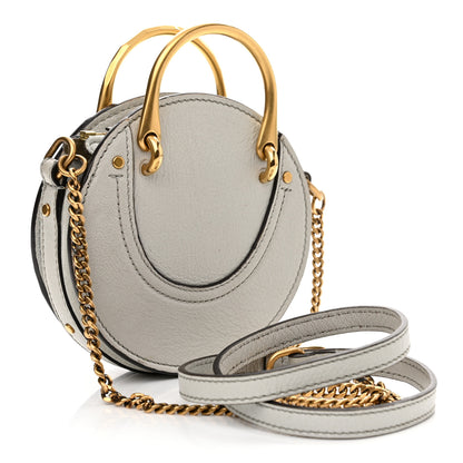 Chloe Goatskin Suede Mini Pixie Bag Motty Grey 2 of 8
