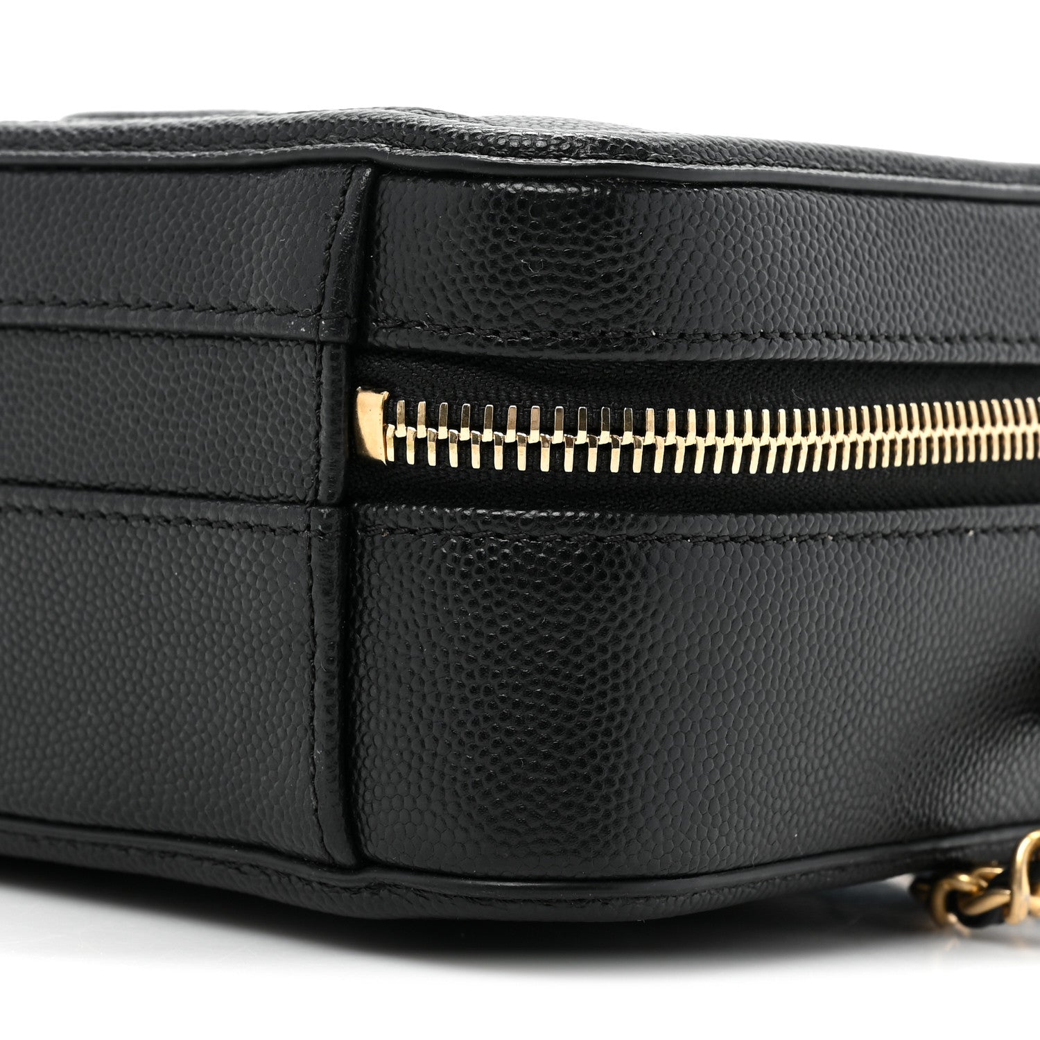 Chanel Caviar Quilted Small CC Filigree Vanity Case Black 9 of 10