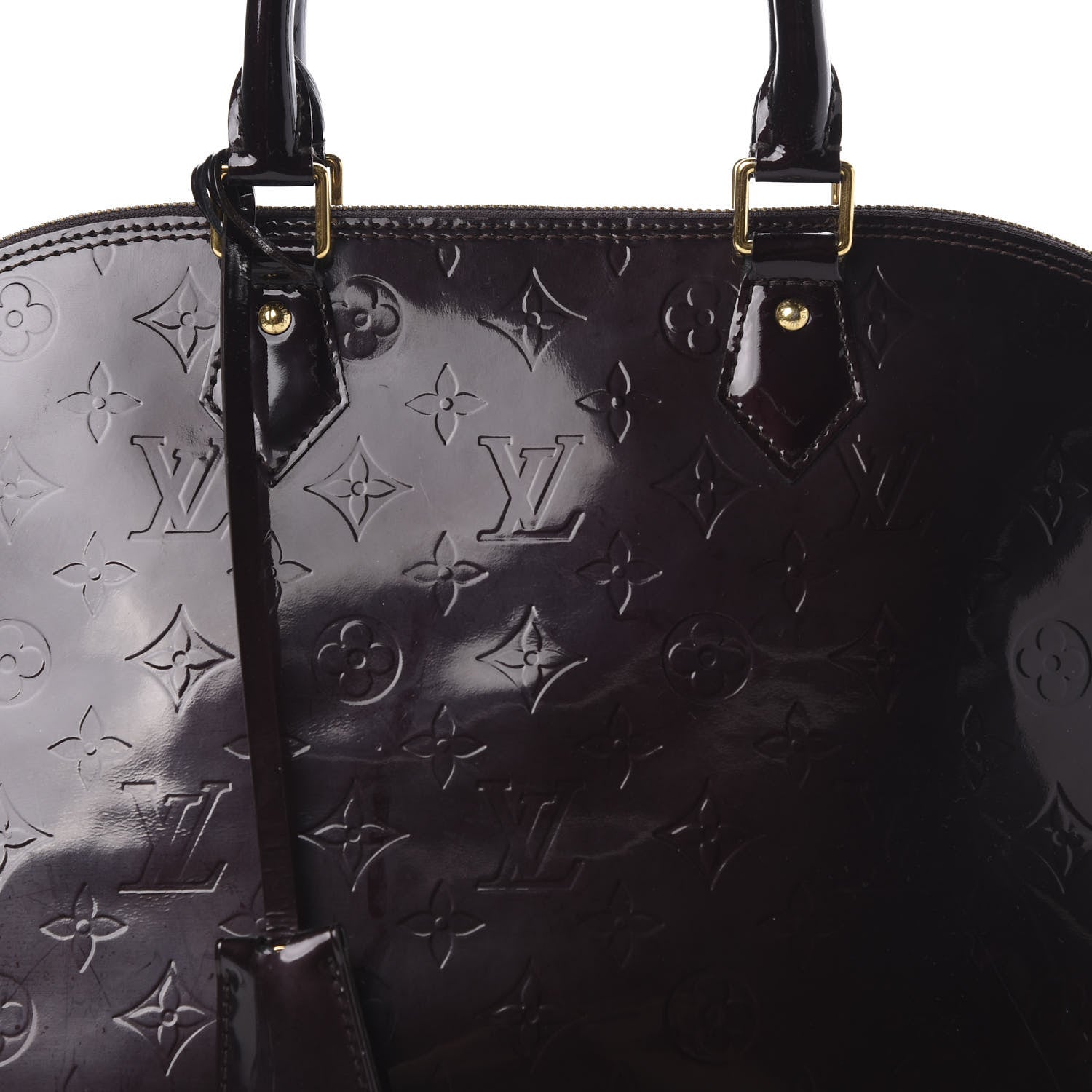 Louis Vuitton Vernis Alma GM Amarante 8 of 17