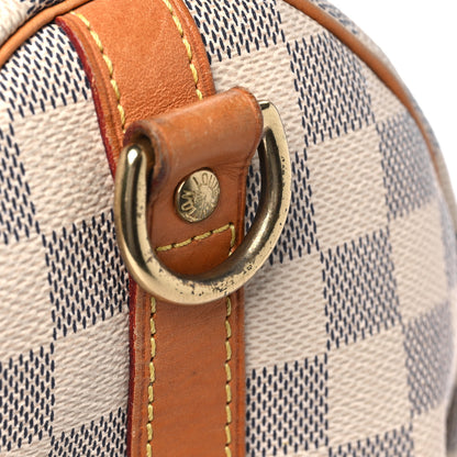 Louis Vuitton Damier Azur Speedy Bandouliere 30 13 of 20