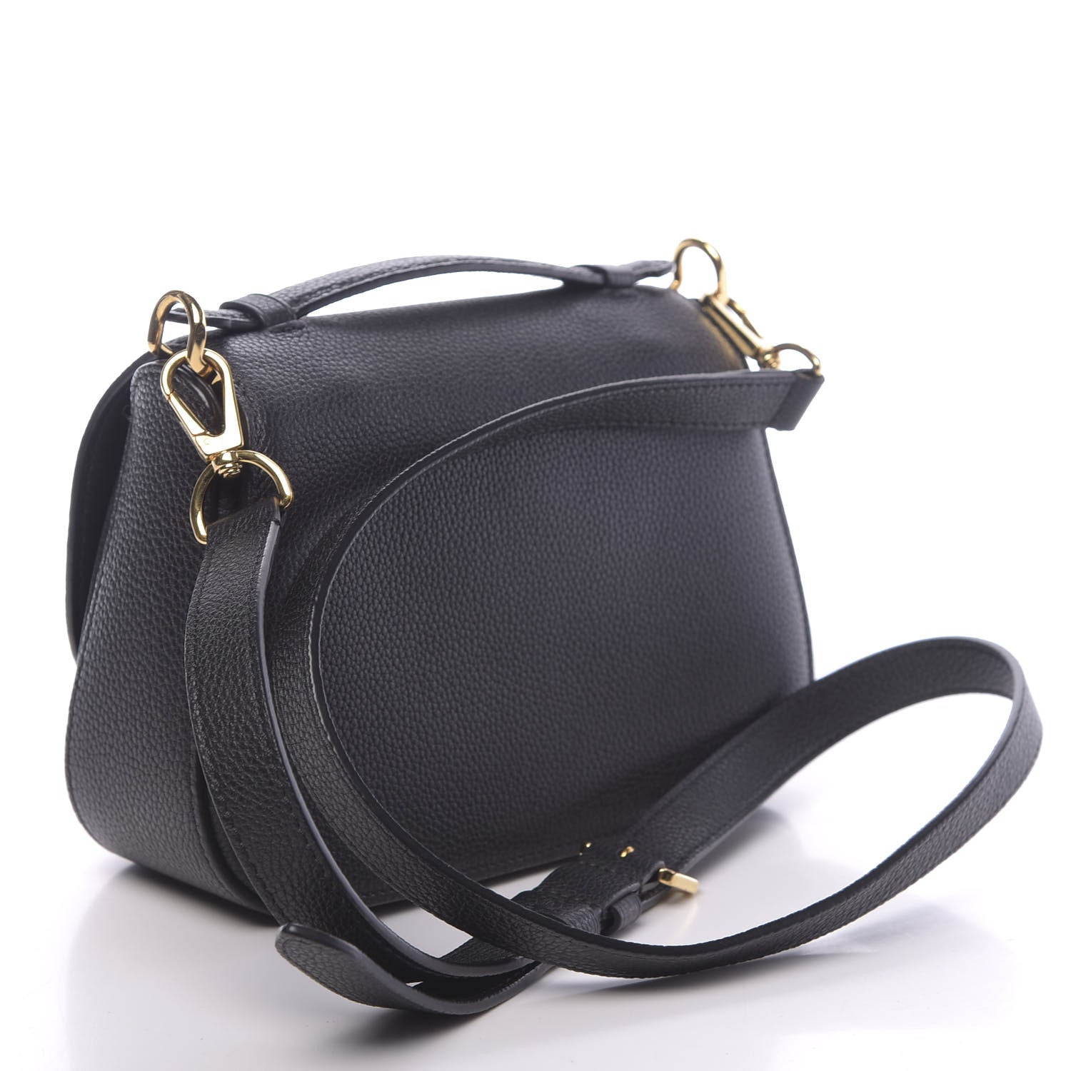 Louis Vuitton Grained Calfskin Vivienne NM Black 3 of 9