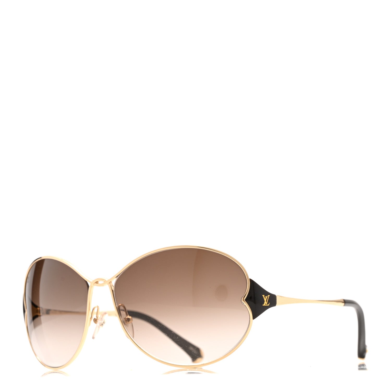 Louis Vuitton Daisy Sunglasses Z0262U Marron 1830621 – FASHIONPHILE