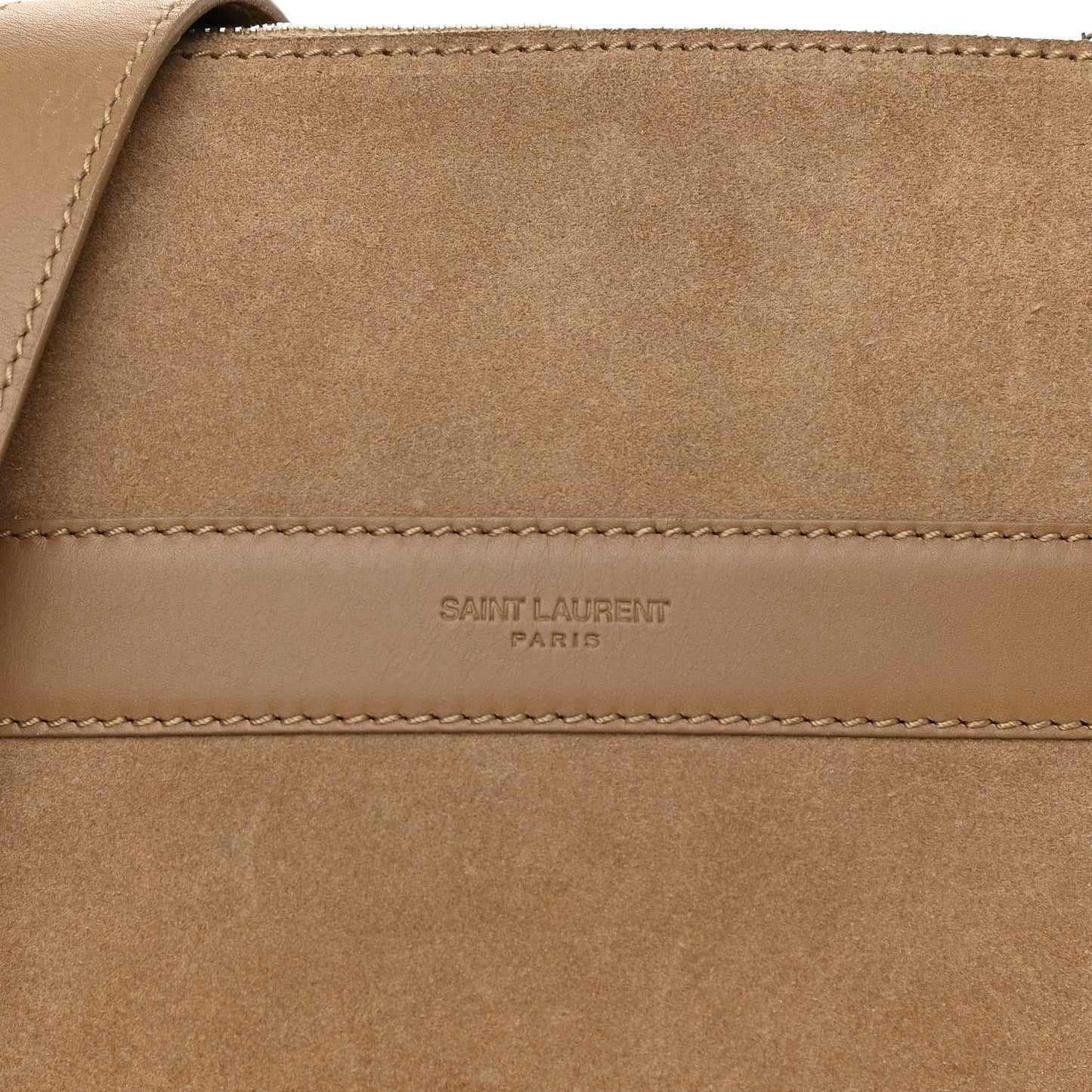 Suede Crossbody Beige