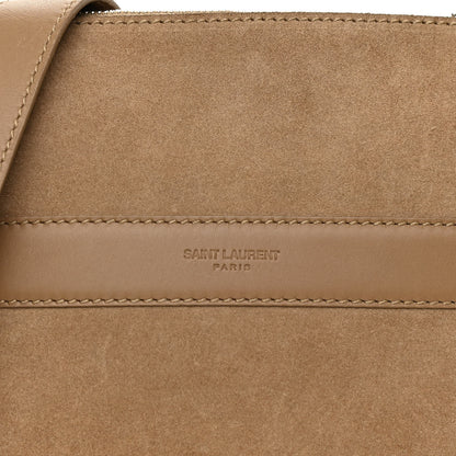 Saint Laurent Suede Crossbody Beige 7 of 12