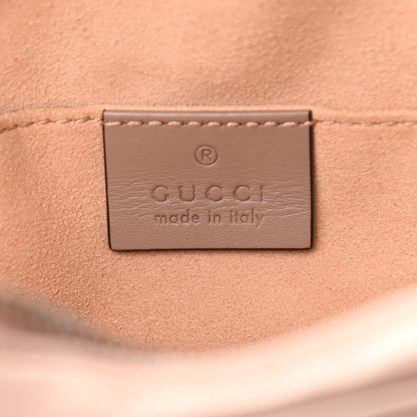 Calfskin Matelasse GG Marmont Belt Bag 75 30 Porcelain Rose