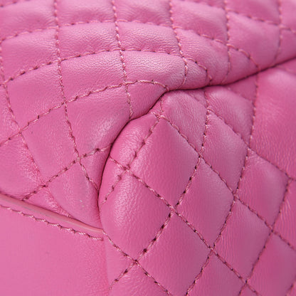 Versace Nappa Quilted Icon Bowler Pink 11 of 13