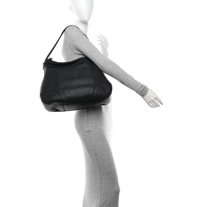 Gucci Soft Microguccissima Margaux Hobo Black 2 of 10