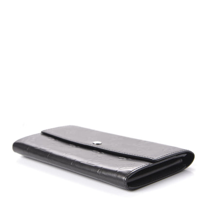 Louis Vuitton Mat Monogram Sarah Wallet Gris 5 of 10
