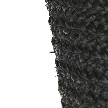 Saint Laurent Raffia Medium Panier Bag Black 11 of 12