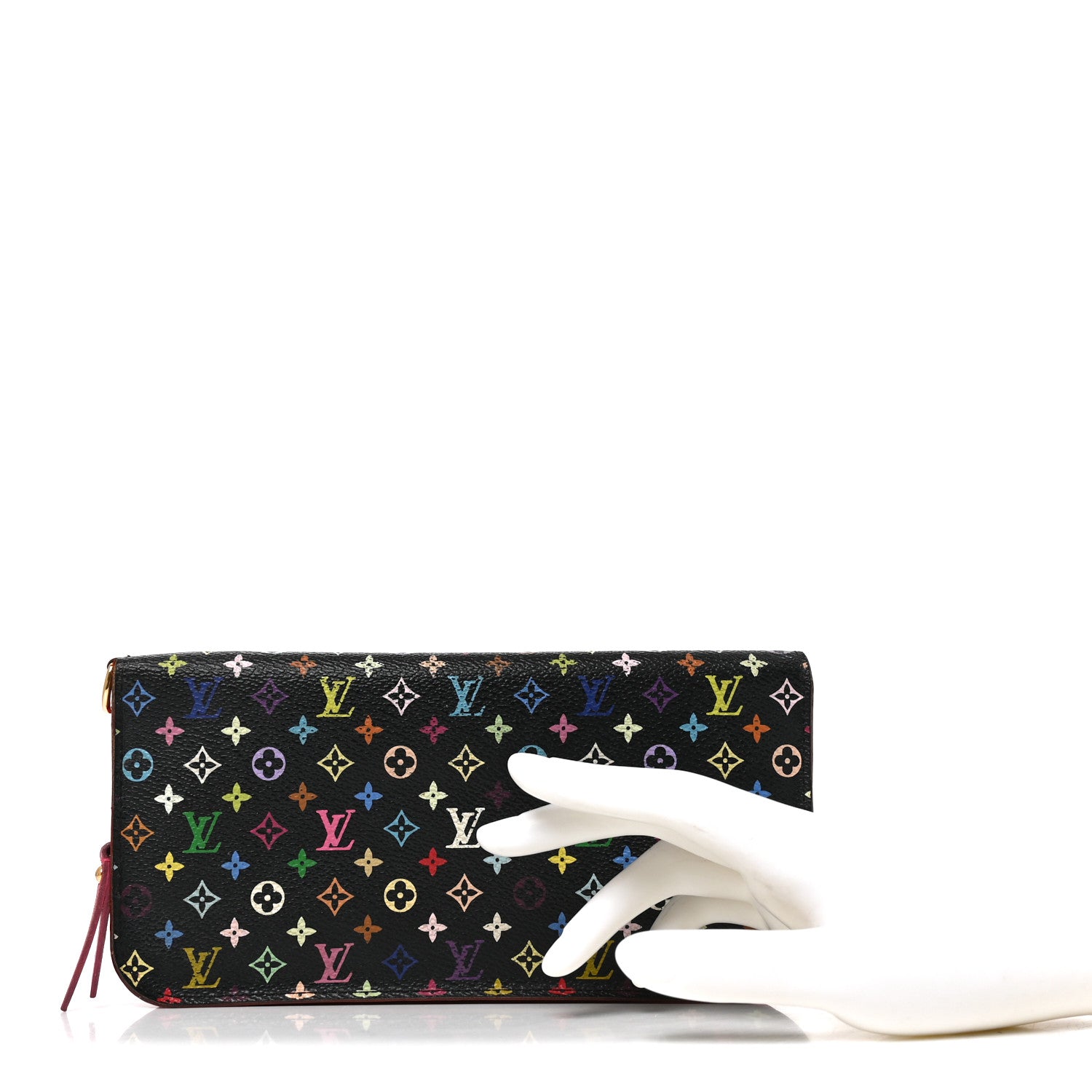 Louis Vuitton Monogram Multicolor Insolite Wallet Black Grenade 2 of 6