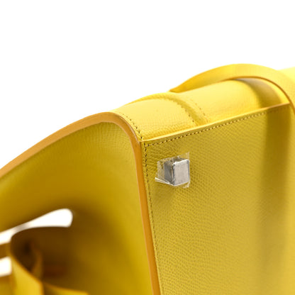 Celine Grained Calfskin Medium Phantom Luggage Yellow 11 of 14