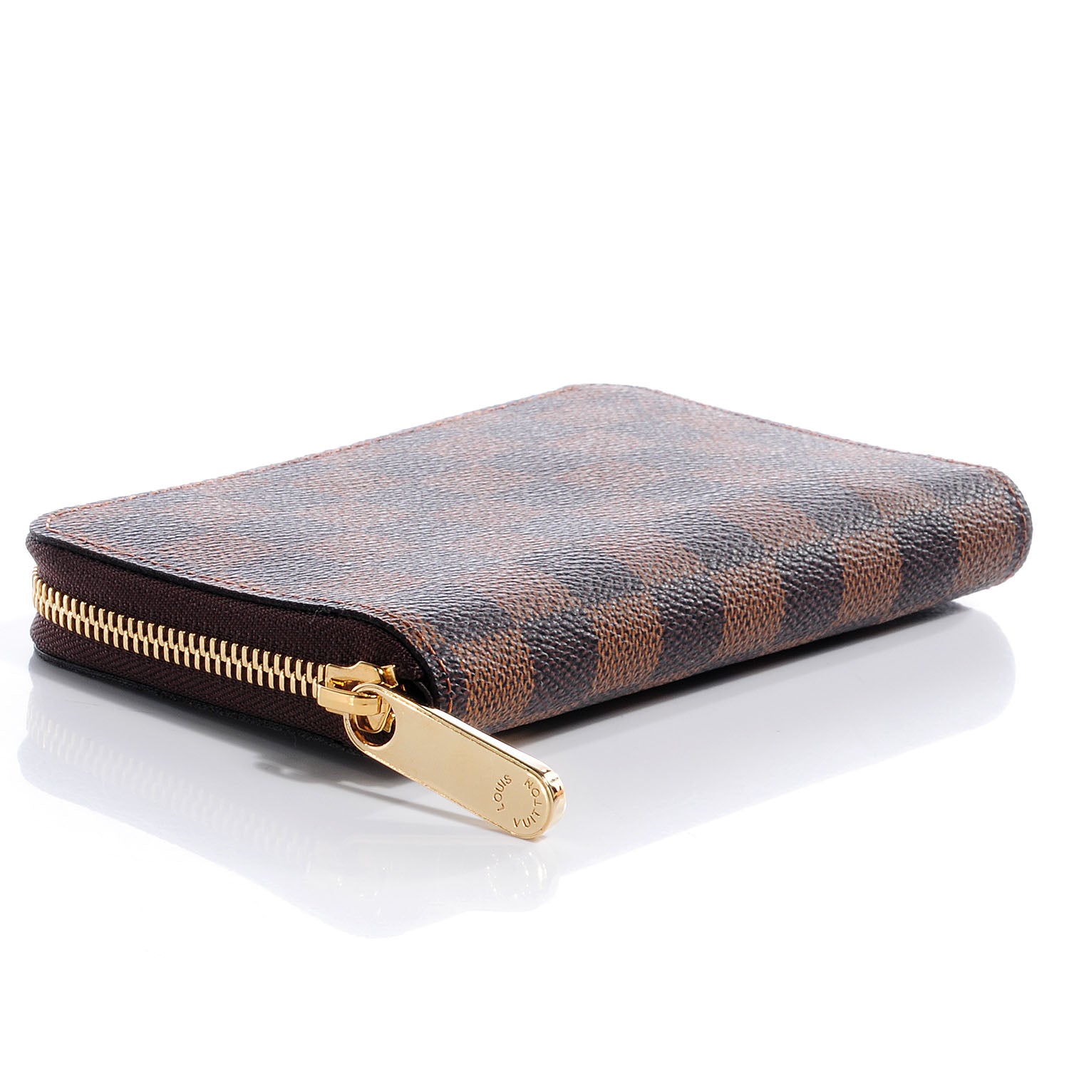 Louis Vuitton Damier Ebene Zippy Compact Wallet 4 of 8