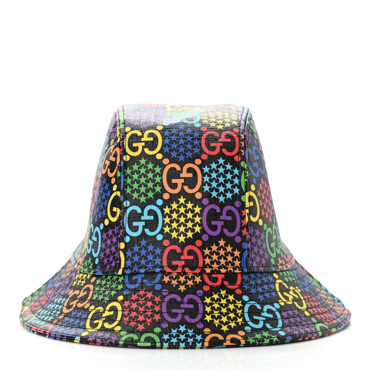 GG Supreme Monogram Psychedelic Fedora Hat M Multicolor