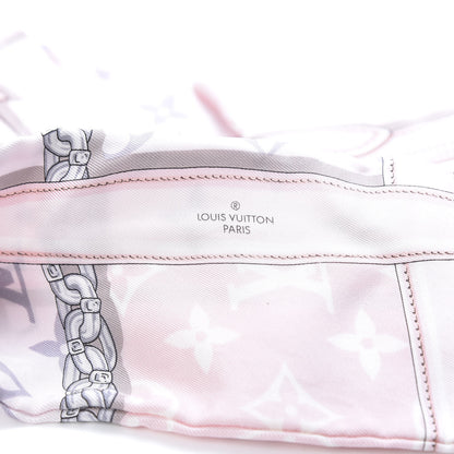 Louis Vuitton Silk Monogram Confidential Bandeau Light Pink 2 of 6