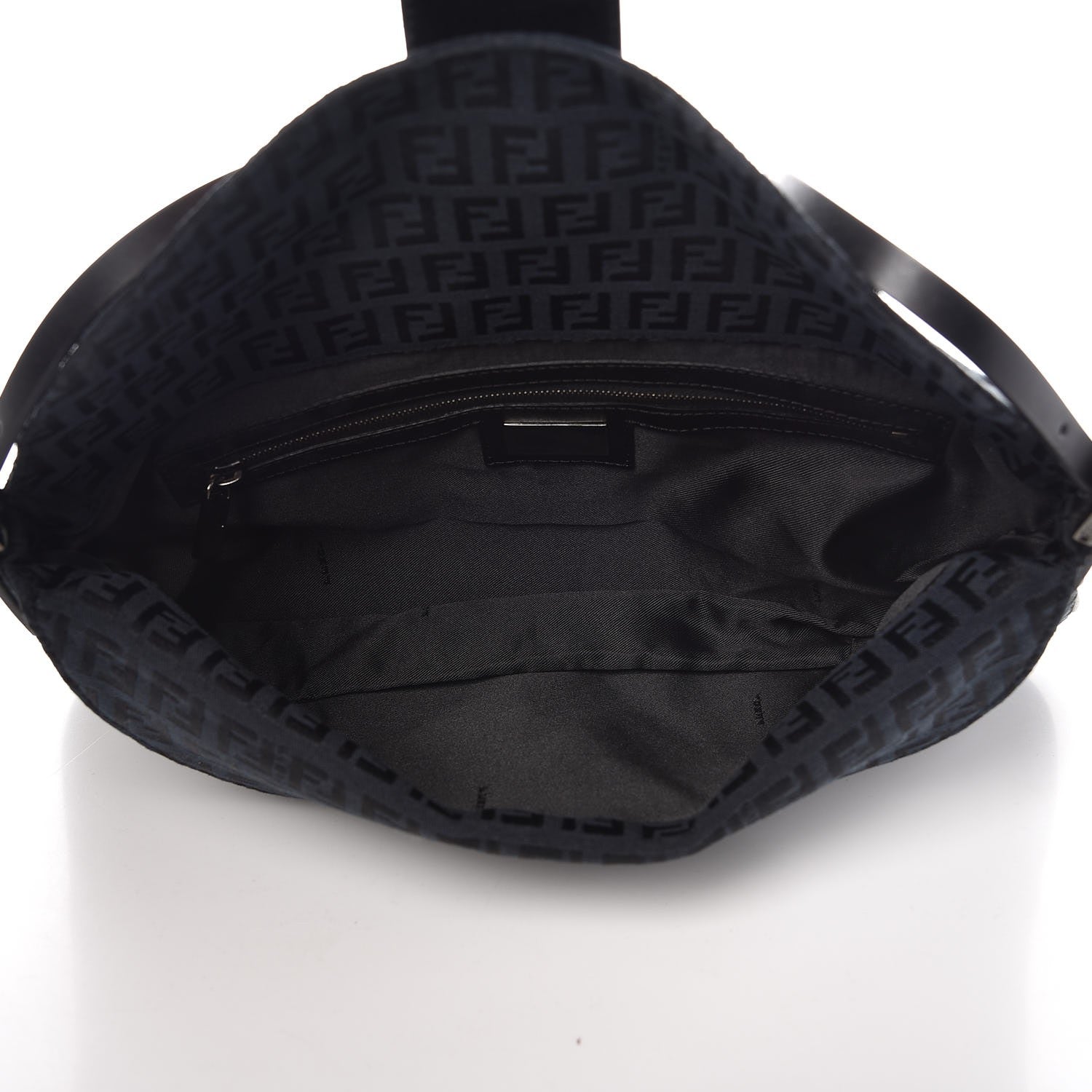 Fendi Zucchino Baguette Black 5 of 6